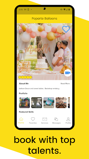 Beebizy: shop party pros Screen 3