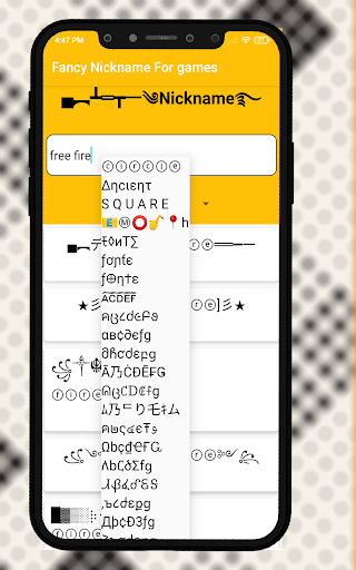 Fancy Nickname for games