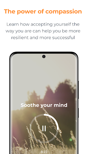 Screenshot of The Self Compassion App