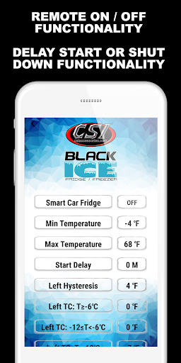 CSI Black Ice Refrigerator Fre Screen 3