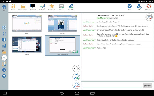 SUITE Mobile Control Screen 2