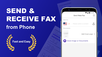 screenshot of FAX - Send Fax from Phone