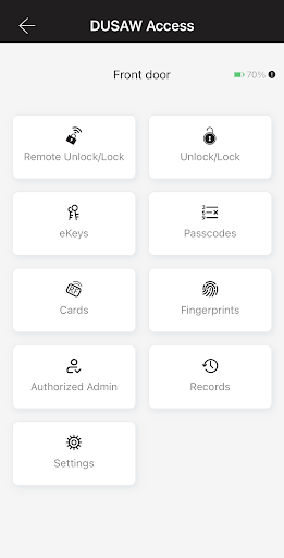 DUSAW Access Screen 3