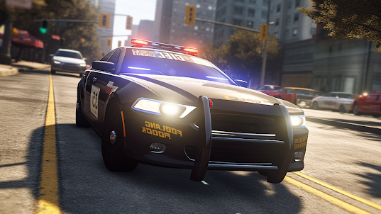 Police Car Driving Offroad 3D