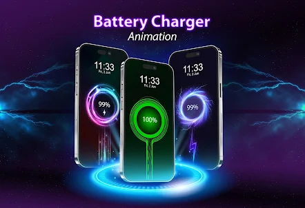 Battery Charger Animation Art