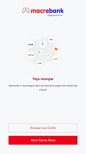 Android application MacreBank screenshort