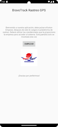 Android application Bravotrack Rastreo GPS screenshort