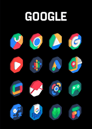 Octagonical 3D - Icon Pack poster 6