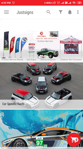 Android application Just Signs - 3M, Car Wraps screenshort