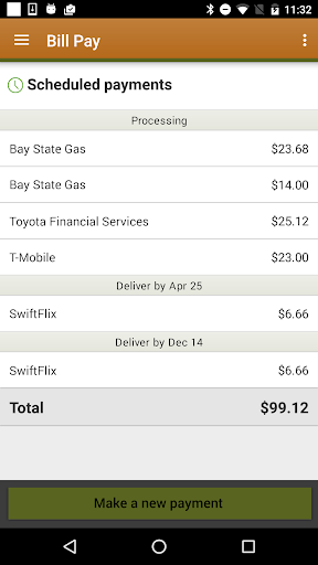 First Exchange Bank Screen 3