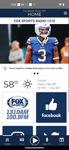 Fox Sports Radio 1310 Screen 2