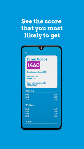 SAT Score Screen 3