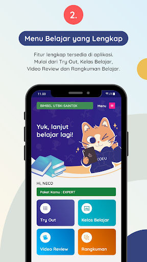 ECODU - Aplikasi Bimbel Online Screen 2