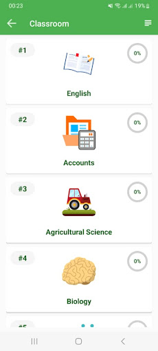 Screenshot of TestDriller Uni Entrance Exam