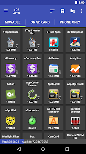 AppMgr III (App 2 SD) Screenshot