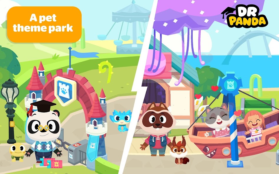 Dr. Panda Town: Pet World 21.3.46 APK + Mod (Unlimited money) for Android
