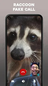 Raccoon Fake Video Call