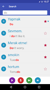 برنامج تعلم الكلمات التركية Learn Turkish‏ 5