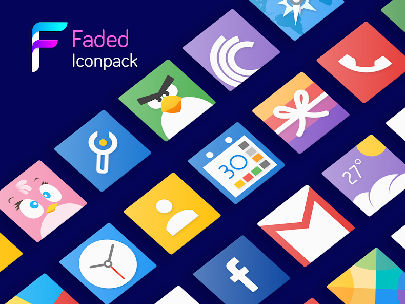 Faded - Icon Pack banner
