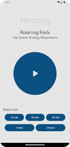 Serenity - Nature soundscapes Screen 3