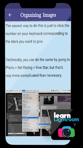 Photography Lightroom Screen 3