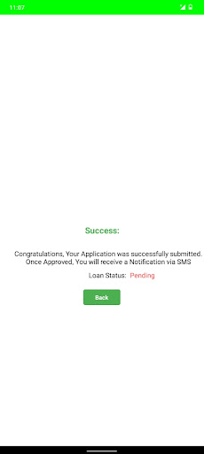Android application MobiLoan screenshort