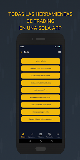 Vista previa de la aplicación