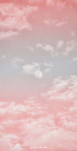 Android application [WISH] 핑크 구름 카톡 테마 screenshort