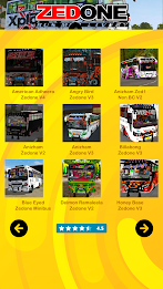 Zedone Bus Mods Livery App poster 4