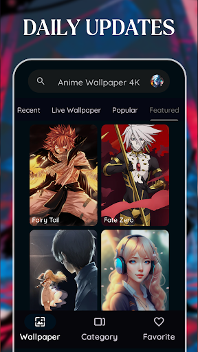Screenshot of Anime Wallpapers 4K Live
