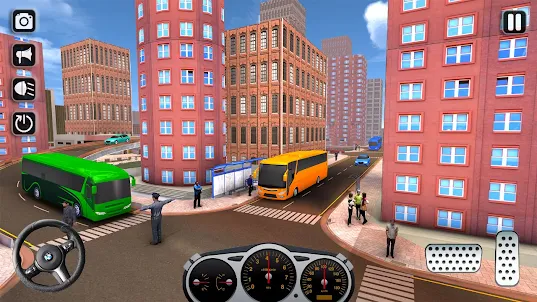 City Coach Bus Driving 3D Sim