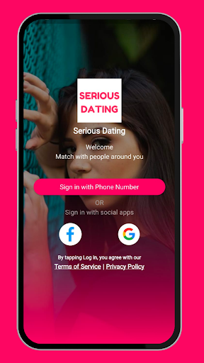Android application Serious Dating App for Singles screenshort