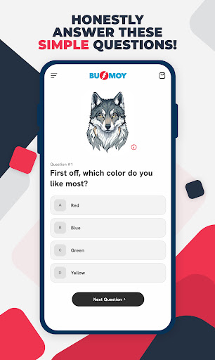Which Animal Are You? Screen 2