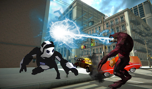 Iron Panda Fighting: Robot kung fu Beasts 4.0 APK screenshots 2