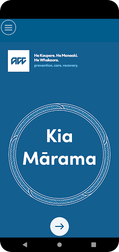 Android application Kia Mārama screenshort