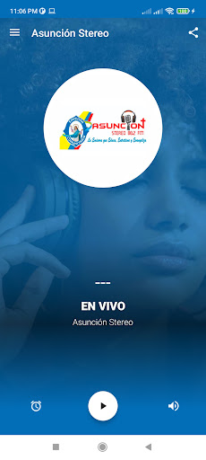 Android application Asunción Stereo 88.2 FM screenshort