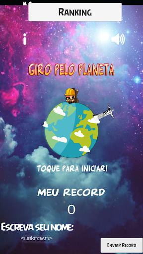 Android application Giro Pelo Planeta screenshort