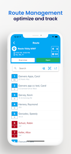 Enlite Routes Screen 3