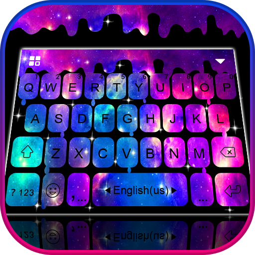 Galaxy Droplets Theme logo