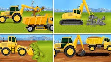 House Construction Trucks Gameのおすすめ画像1