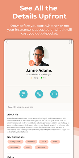META Teletherapy & Wellness Screen 3