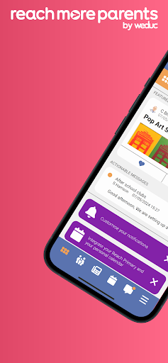 Android application Reach More Parents by Weduc screenshort
