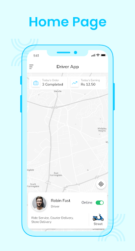 Android application Yugo Partner (Driver app) screenshort