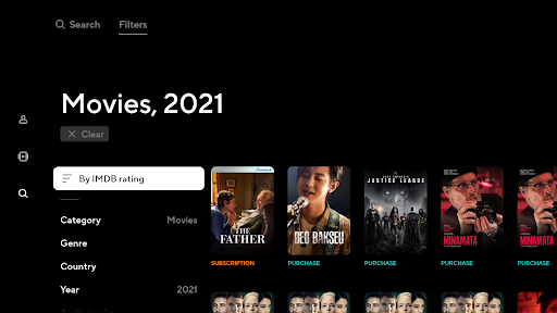 Screenshot of MEGOGO: Live TV & movies