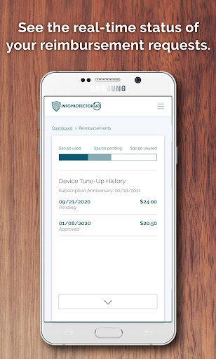 InfoProtector® Screen 3