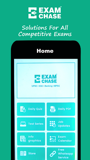 Android application Examchase screenshort