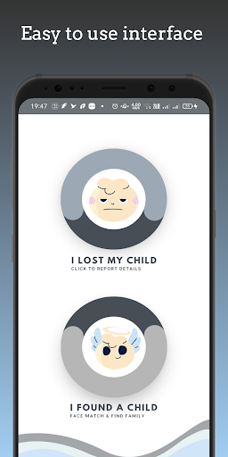 Android application UniteMe: Help find missing chi screenshort
