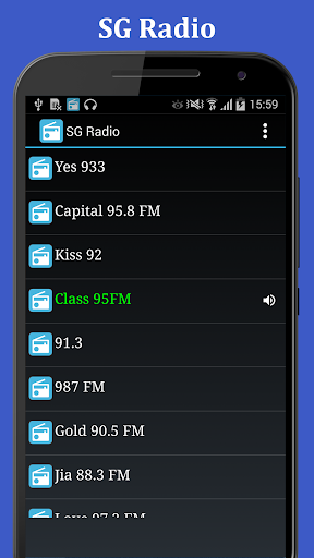 SG Radio: Radio for Singapore Screen 3