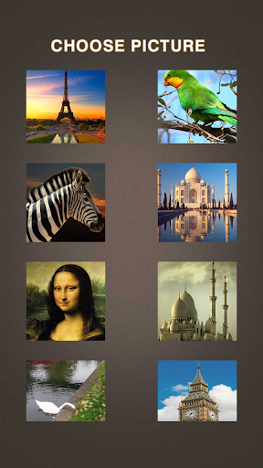 Android application Slide Picture Puzzle Game screenshort