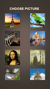 Slide Picture Puzzle Game